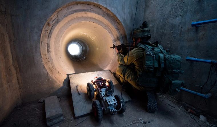 Israel underground tunnel Gaza - 1